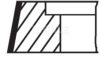 MAHLE ORIGINAL 209 22 N0 Piston Ring Kit
